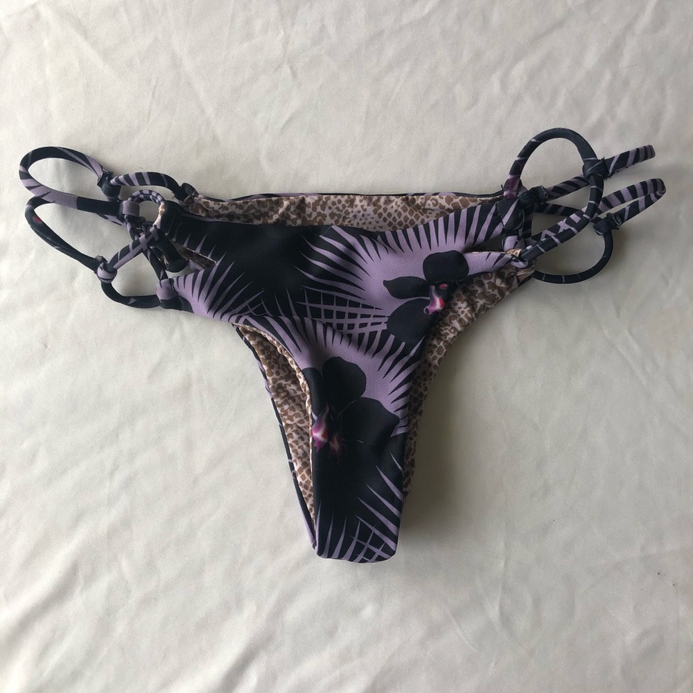 Acacia swimwear purple Molokini bottoms